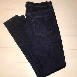 Gap True Skinny Super High Rise Dark Wash 30